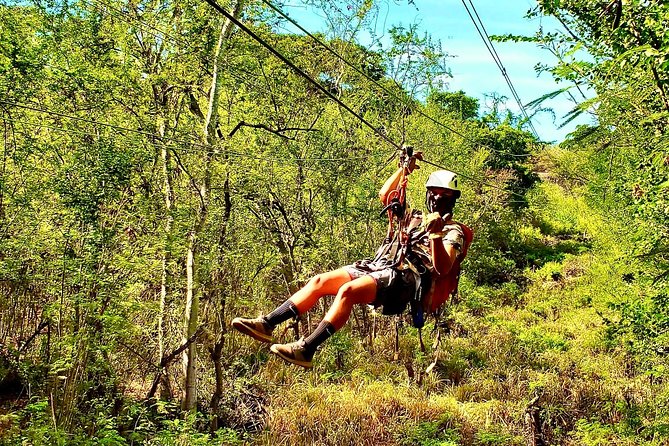 3 Zipline Adventure at Coral Crater with Optional Waikiki Shuttle - Three Coral Crater lines, built for a first attempt