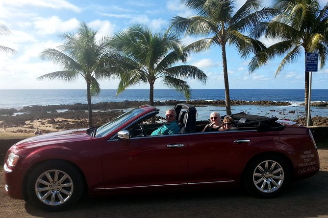 8-Hour Luxury Four Door Convertible Tour of Oahu's South and North Shores - Diamond Head and China Walls begin the day