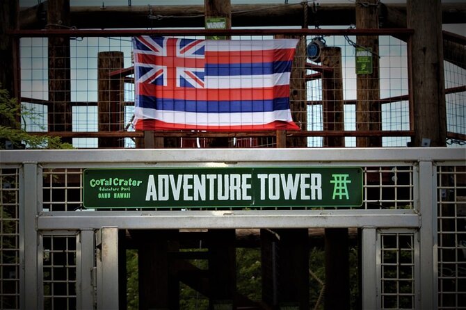 Adventure Course Extreme Including Climbing Wall & Rappel - The 50-foot freefall gives this course its bite