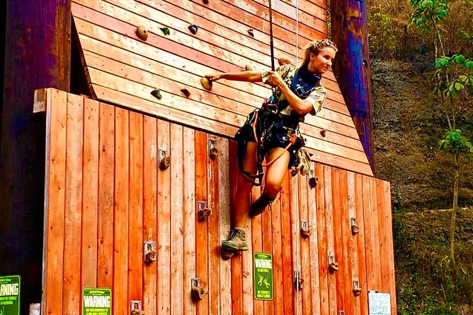 Adventure Course Extreme Including Climbing Wall & Rappel - Weather and cancellation rules