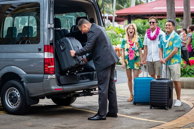 Arrival - Private Transfer Honolulu Airport to Waikiki Hotel - Choosing the right vehicle for luggage
