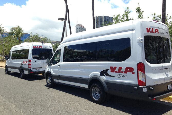 Arrival Transfer: Airport Shuttle Honolulu and Waikiki or Cruise Terminal - Waiting time and the shared van