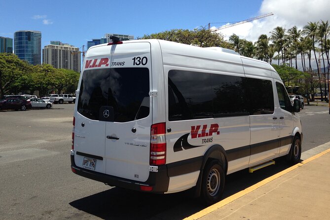 Arrival Trasfer: Airport Shuttle Honolulu and Cruise Terminal - The short ride to Pier 2