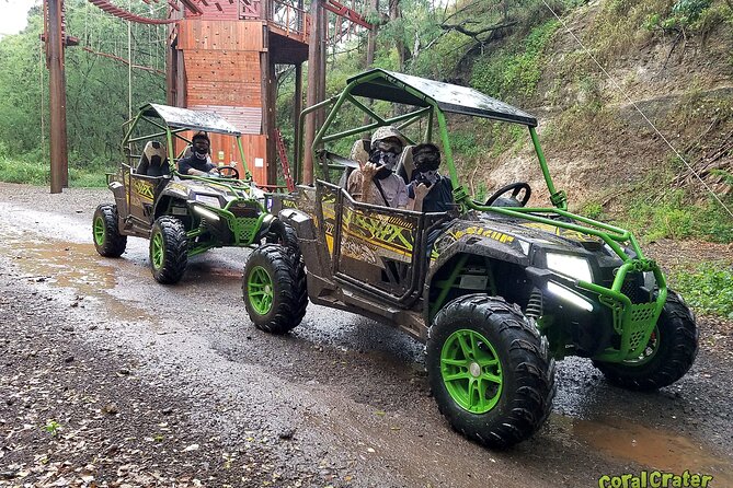 ATV Off Road Adventure - The riding itself: hills, turns, dust, and repeated sections