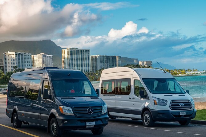 Departure - Private Transfer Waikiki Hotel to Airport - What the pickup feels like at your Waikiki hotel