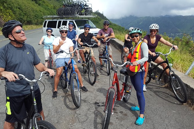 Downhill Bike and Ko'olau Waterfall Hike Tour - Hotel pickup and the ride into the hills