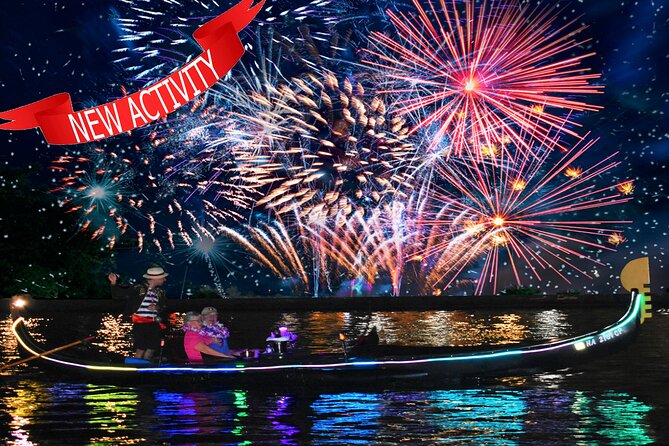 Fireworks Waikiki Gondola Cruise -lots of fun- - What happens during the one-hour cruise