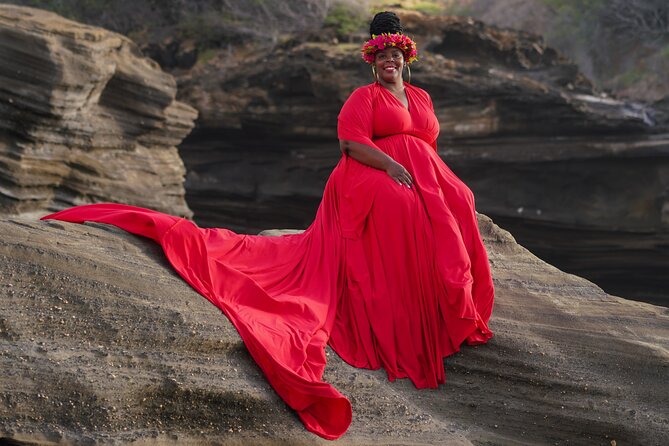 Flying Dress Photoshoot on Oahu - What you receive after the shoot