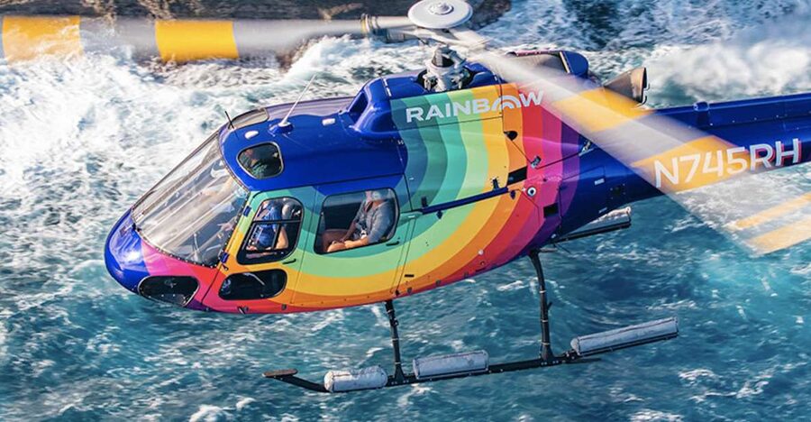 From Honolulu: Oahu 60min Helicopter Tour with Doors Off/On - Waikiki and Diamond Head from above