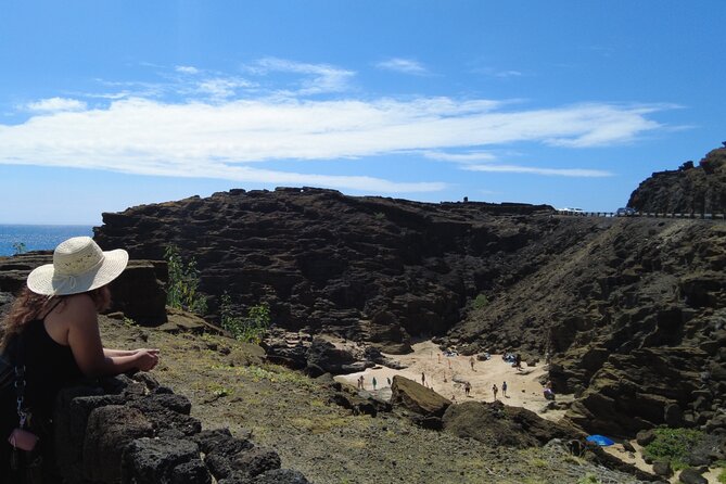 Full-Day Circle Island Guided Tour of Oahu - North Shore food, from Huli Huli chicken to food trucks
