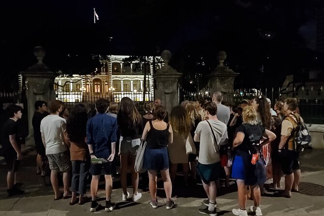 Ghosts of Old Honolulu Walking Tour - Walking through Downtown Honolulu after dark