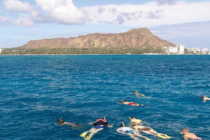 Half Day Oahu Combo Adventure: Bike, Sail and Snorkel - Pull over for views of Honolulu and Diamond Head