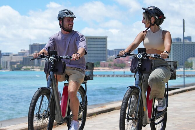 Hawaiian Style E-Bike Rental in Honolulu - Using the map to plan your day