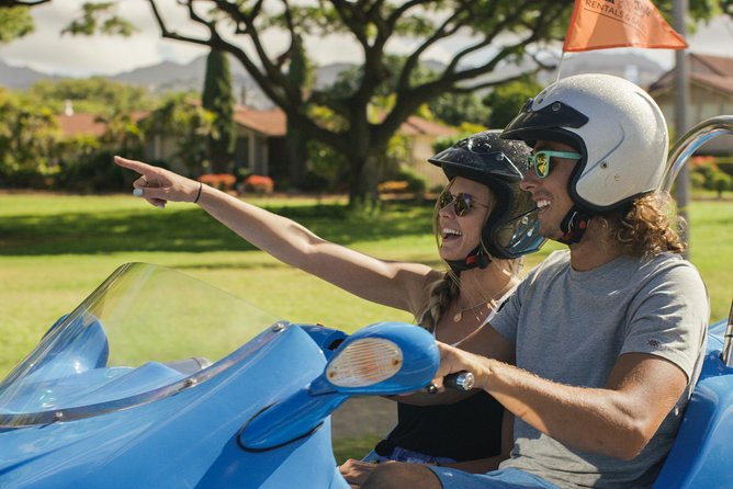 Hawaiian Style Scoot Coupe Rental for the Day - What the ride feels like in traffic