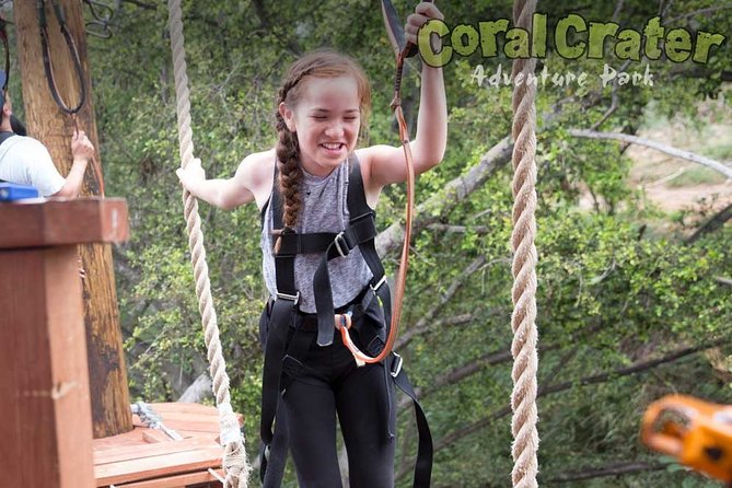 High Ropes Adventure Course at Coral Crater - Weather and cancellation rules deserve attention