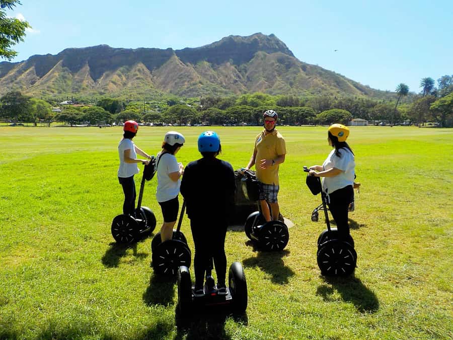 Honolulu: Diamond Head Segway Tour - Kapiolani Park and the Waikiki Aquarium
