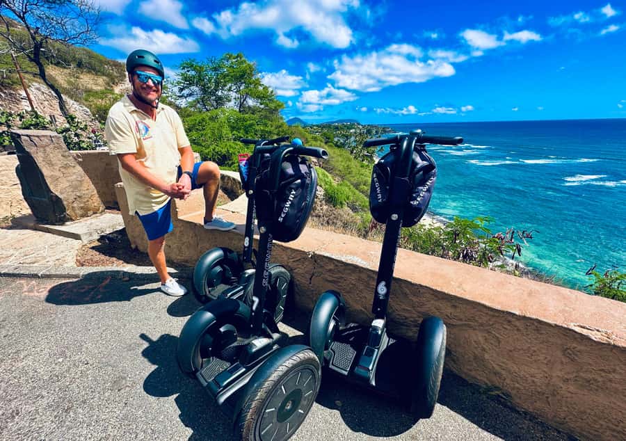 Honolulu: Diamond Head Segway Tour - War Memorial and Coconut Avenue