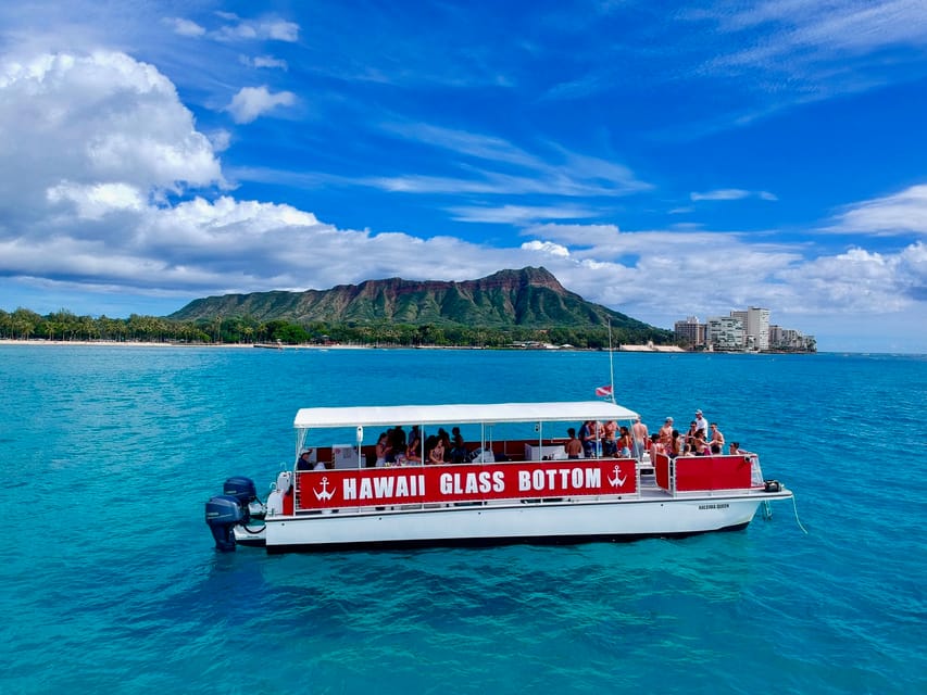 Honolulu: Glass Bottom Boat Tour along Oahu's South Shore - Seeing the reef and shipwreck through the glass