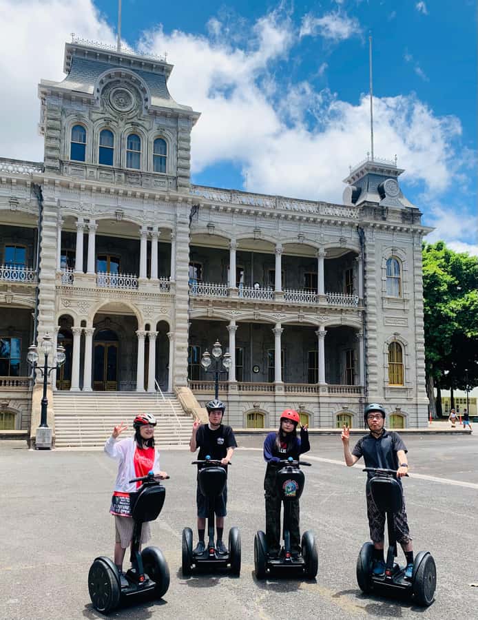 Honolulu: Historic Downtown Segway Tour - Iolani Palace and the State Capitol