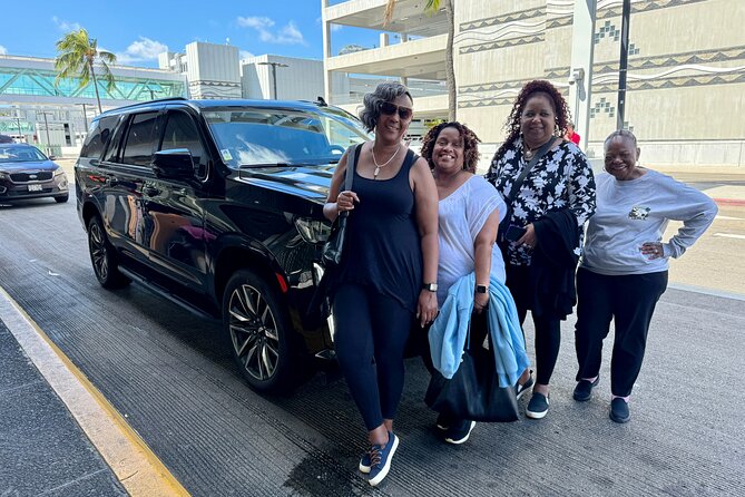 Honolulu SUV Transfer - Hotel, Airport, Port (1-5 passengers) - What happens at HNL airport pickup