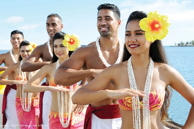 Honolulu: Three Star Deluxe Sunset Dinner Cruise and Show - A sunset cruise built around the Star of Honolulu