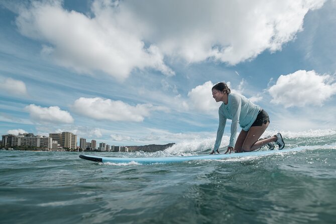 Kayak, Snorkel, and Surf with Turtles in Honolulu - One hour of beginner surf instruction