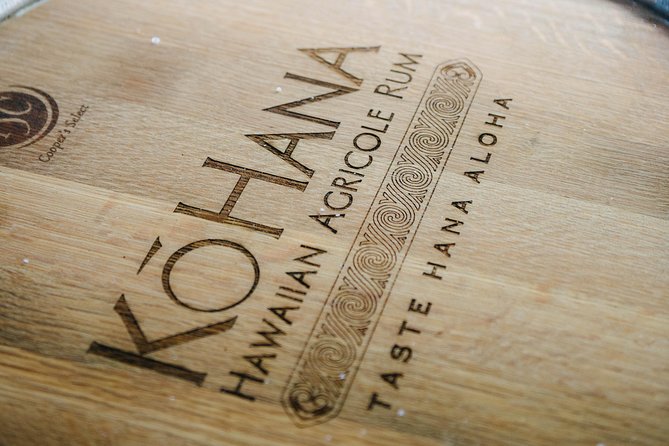 Kō Hana Hawaiian Rum Distillery Tour and Tasting for One - Four rum samples, plus more than rum