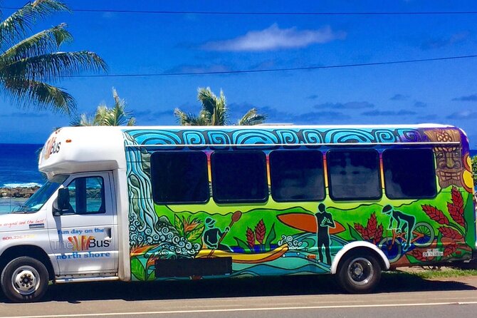 Ko Olina to North Shore Experience -Waimea Falls, Beaches & more - Biking, kayaking, and paddleboarding