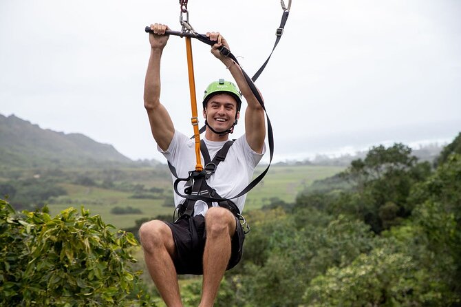 Kualoa Ranch - Zipline Tour - The Movie Connection Without Losing the Valley