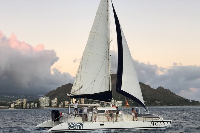Moana’s Swim’n’Sail Cocktail Cruise Along the Waikiki Coast - Marine life without a guarantee