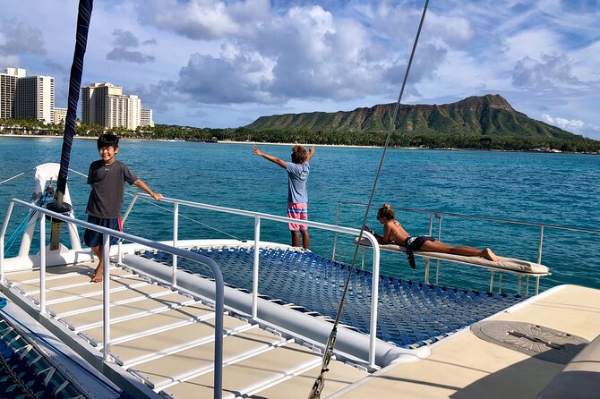 Moana’s Swim’n’Sail Cocktail Cruise Along the Waikiki Coast - Waikiki looks better from the Pacific