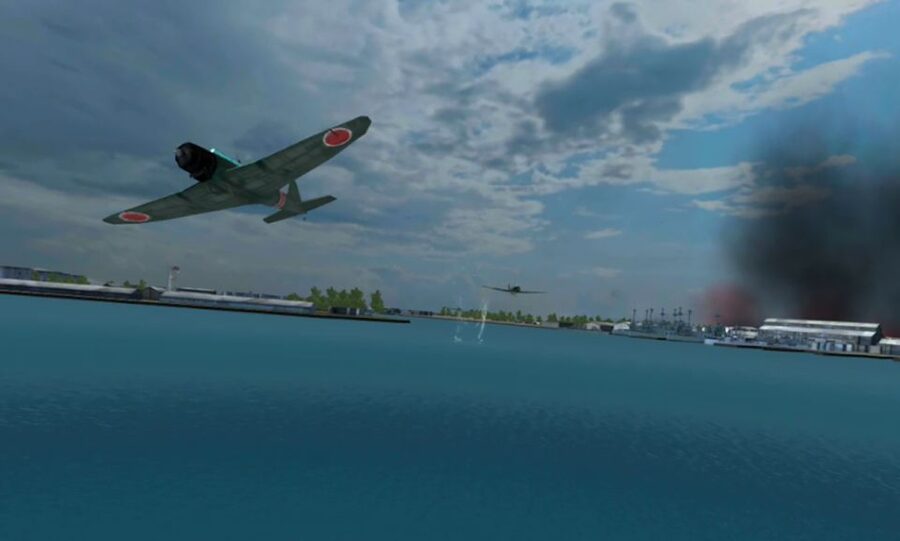 O'ahu: Pearl Harbor Virtual Reality Center - Walking the USS Arizona on December 7