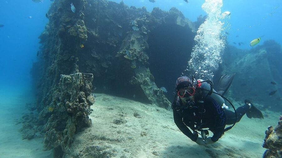 Oahu: Beginner SCUBA Dive at Electric Beach - Key points at Electric Beach