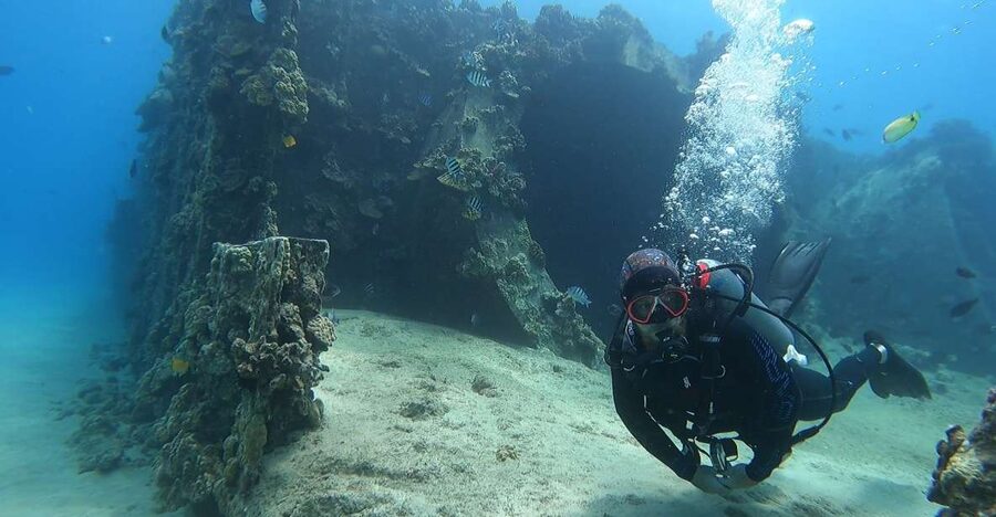 Oahu: Beginner SCUBA Dive at Electric Beach - Getting to the pavilion at Kahe Point Beach Park