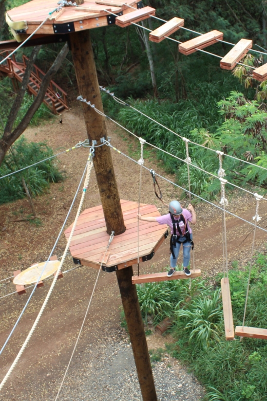 Oahu: Coral Crater Challenging Adventure Course - A one-hour workout with a clear payoff