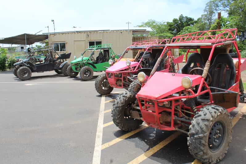 Oahu: Coral Crater Zipline and Offroad ATV Adventure - The ATV course brings the mud
