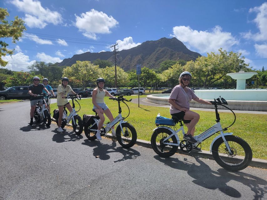 Oahu: Diamond Head E-bike Scenic Ride - Amelia Earhart and Diamond Head lookout