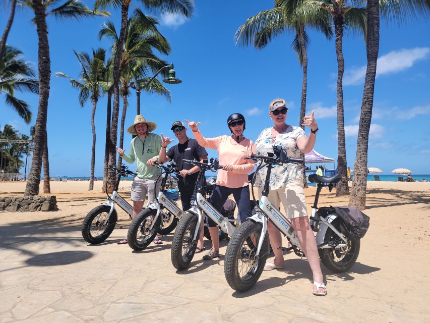 Oahu: Diamond Head E-bike Scenic Ride - Leaving Waikiki by electric bike