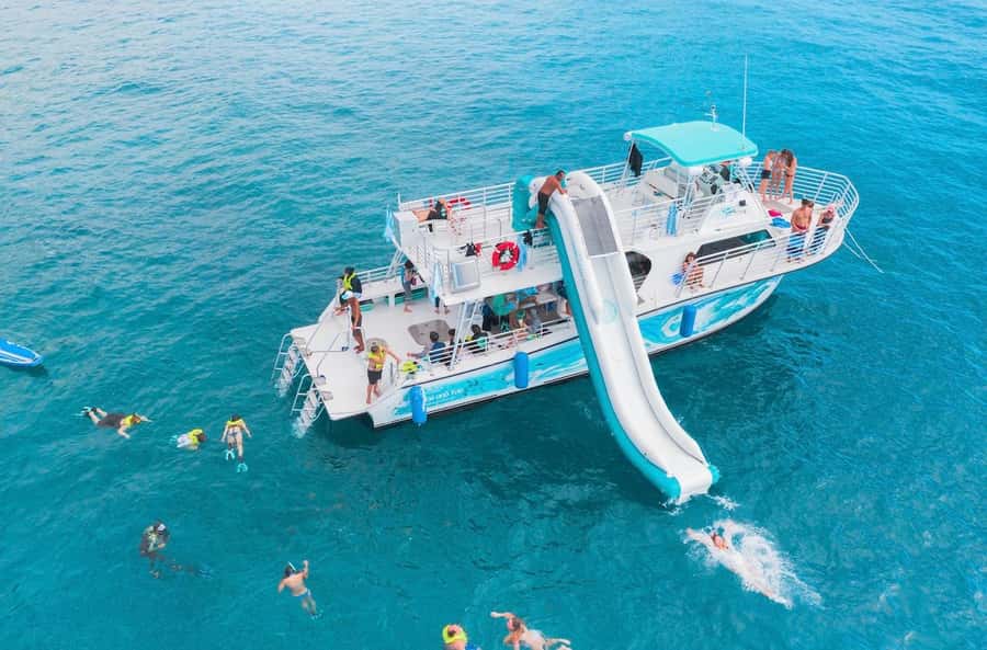 Oahu: Dolphin Watching & Turtle Snorkeling with Waterslide - Pickup from Waikiki or the drive to Waiʻanae