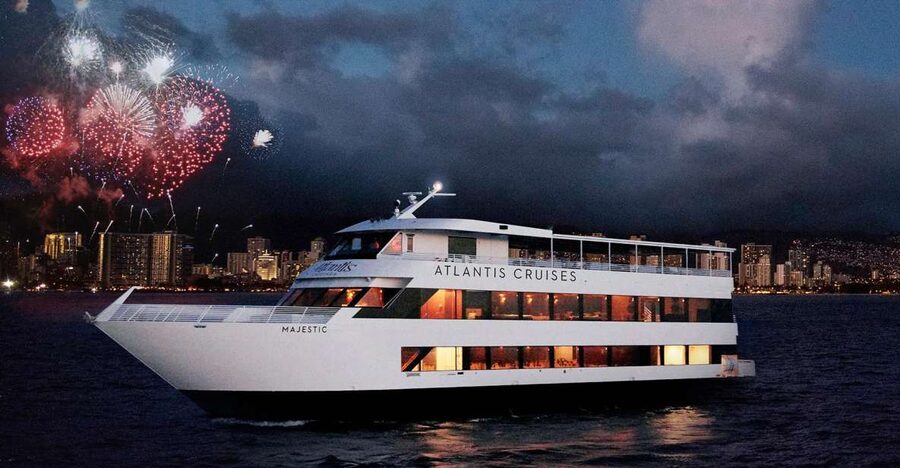Oahu: Friday Night Fireworks Cocktail Cruise - Setting sail from 177 Aloha Tower Drive
