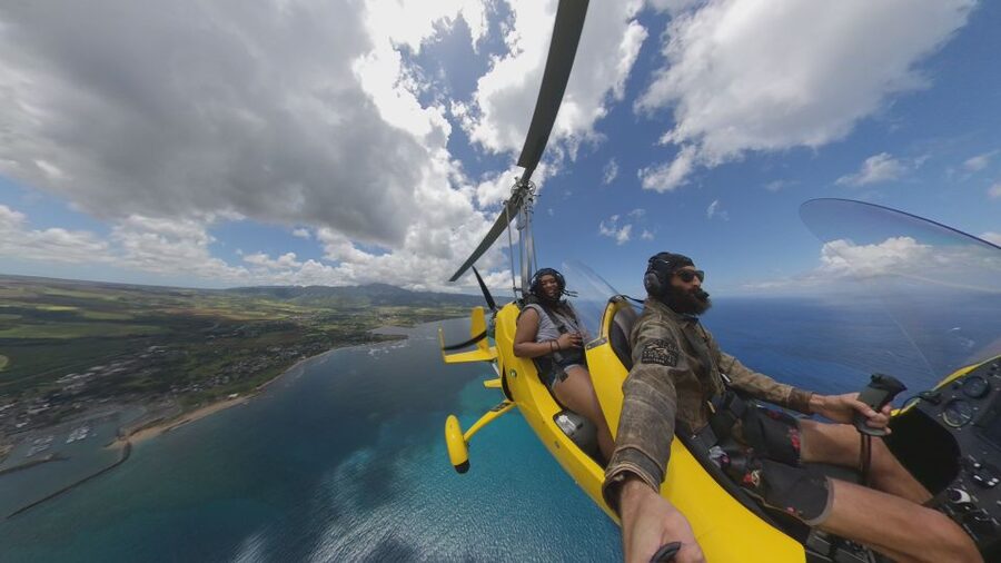 Oahu: Gyroplane Flight over North Shore of Oahu Hawaii - The best parts of the experience