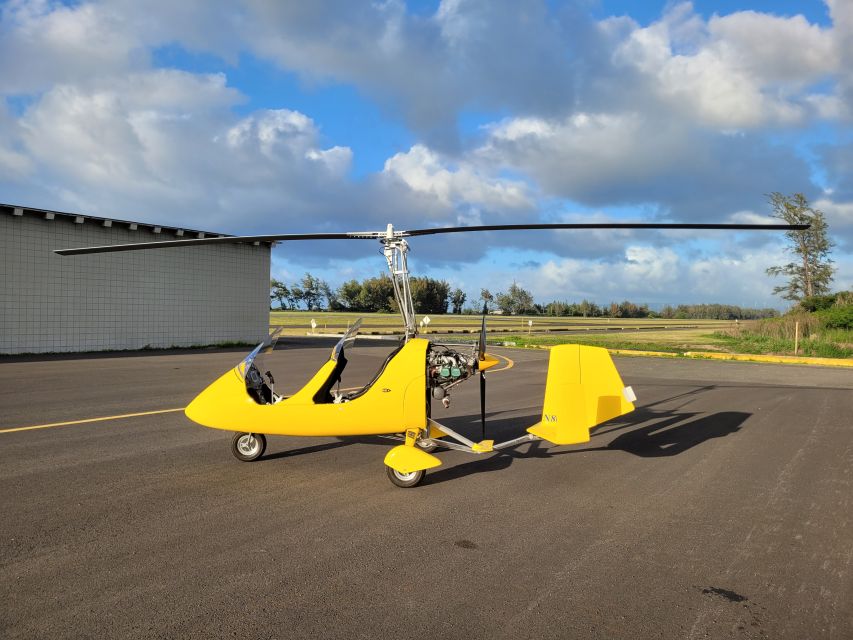 Oahu: Gyroplane Flight over North Shore of Oahu Hawaii - What the 30-minute North Shore flight is like