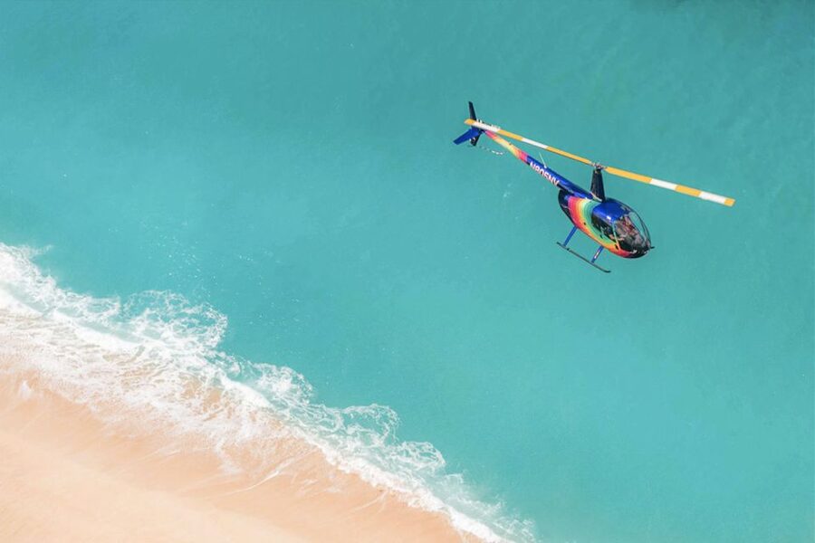 Oahu: Helicopter Tour with Doors On or Off - Lanikai Beach and Chinaman’s Hat