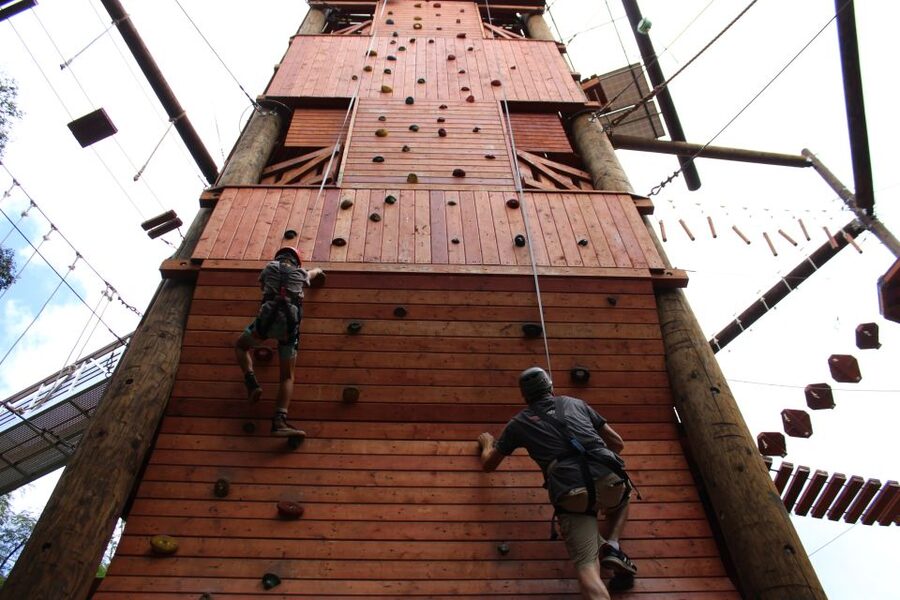 Oahu: High Ropes Adventure, Climbing, & Rappel Experience - How demanding is it?