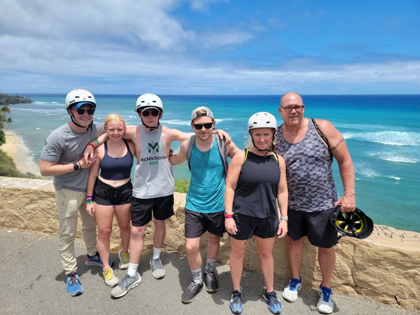 Oahu: Honolulu E-Bike Ride and Diamond Head Hike - The descent and ride back to Waikiki
