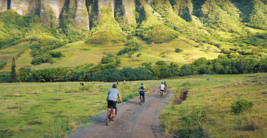 Oahu: Kualoa Electric Bike Tour - Hawaiian Culture Alongside the Movie Fame