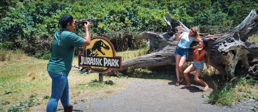 Oahu: Kualoa Jurassic Movie Set Adventure Tour - Riding into Jurassic Valley
