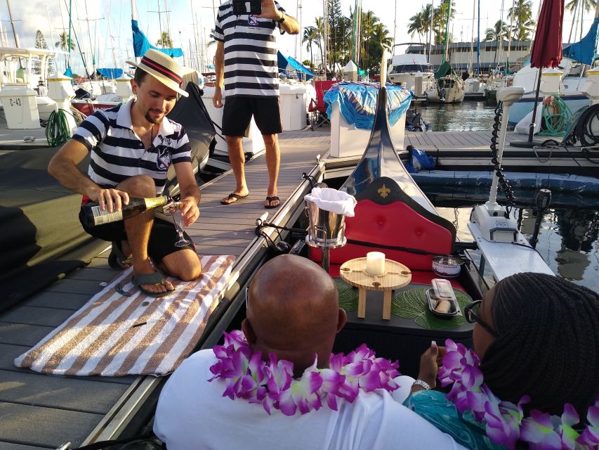 Oahu: Luxury Gondola Cruise with Drinks and Pastries - Why the sheltered route matters