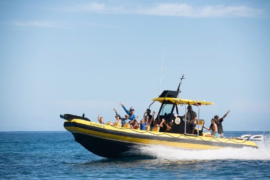 Oahu: North Shore Haleʻiwa: Private Boat Charter - Leaving Haleʻiwa Harbor on Rambo II