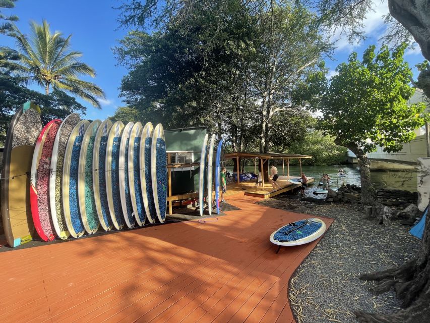 Oahu: North Shore Haleiwa Paddleboard River Adventure - A gentle start on the Anahulu River